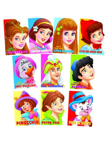 Fancy Story Board Books   10 Titles