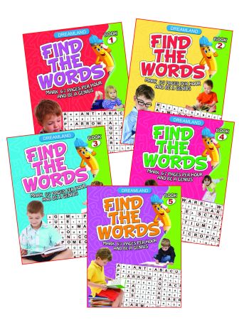 Find The Words  Pack 5 Titles