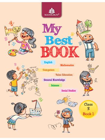 MY BEST BOOK CLASS 3BOOK 1 TO 8 With Hindi