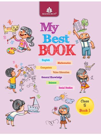 MY BEST BOOK CLASS 5BOOK 1 TO 8 With Hindi