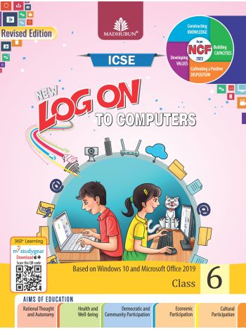 New Log On To Computers  Class 6 For ICSE Schools