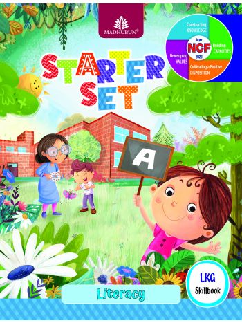 Starter Set English Literacy SkillBook LKG