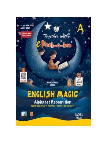 Together With E Peek-a-boo English Magic Alphabet Recognition A For Nursery -CBSE-