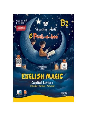 Together With E Peek-a-boo English Magic B2 -Capital Letters - Strockwise -CBSE-