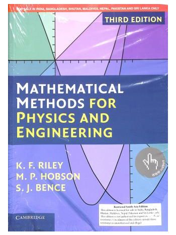 Mathematical Methods For Physics And Engineering