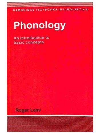 Phonology An Introduction To Basic Concepts