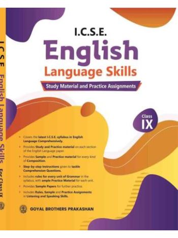 ICSE English Language Skills Class 9