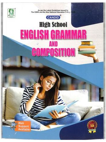 Candid High School English Grammar And Composition -NEP 2020-