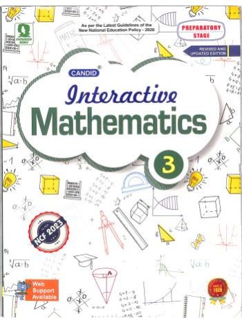 Candid Interactive Mathematics 3 -NEP 2020 - NCF 2023- Preparatory Stage