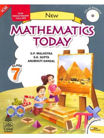 New Mathematics Today Class 7 -ICSE- NEP 2021
