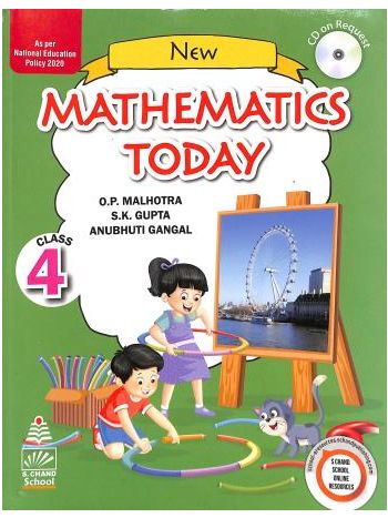 New Mathematics Today Book-4 -NEP 2020-