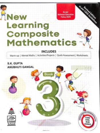 New Learning Composite Mathematics Book 3 -CBSE- NEP 2020