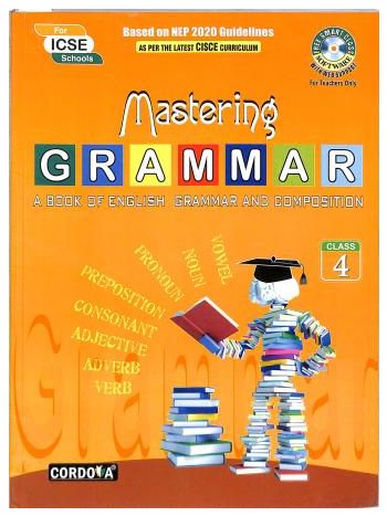 Mastering Grammar Class 4 -A Book Of English Grammar And Composition- NEP 2022
