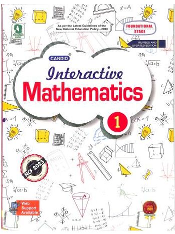 Candid Interactive Mathematics 1 -NEP 2020 - NCF 2023- Foundational Stage