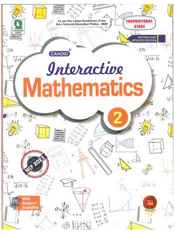 Candid Interactive Mathematics 2 -NEP 2020 - NCF 2023- Foundational Stage