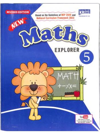 New Maths Explorer Book 5 -NEP 2020 - NCF 2023-