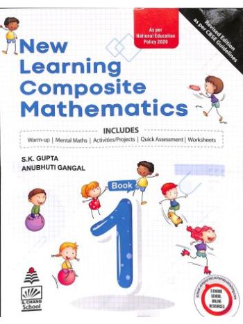 New Learning Composite Mathematics Biook 1 -CBSE- NEP 2020