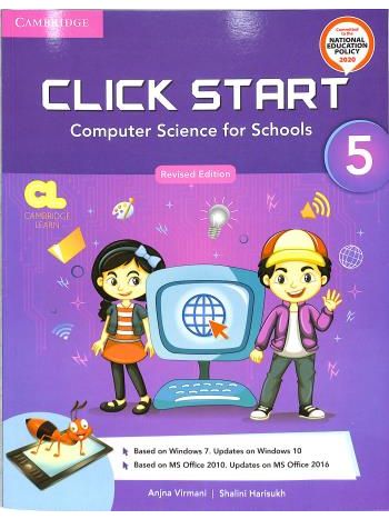 Click Start 5 Computer Science For Schools  Revised Edition NEP 2020