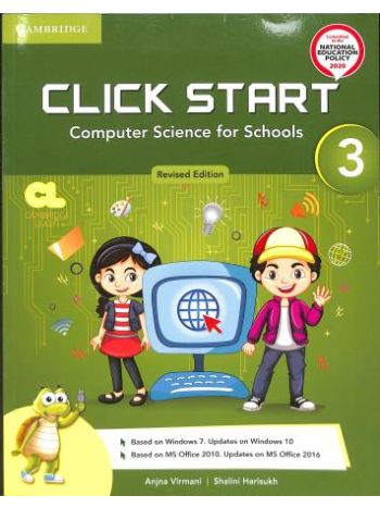 Click Start 3 Computer Science For Schools  Revised Edition NEP 2020