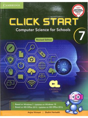 Click Start 7 Computer Science For Schools  Revised Edition NEP 2021