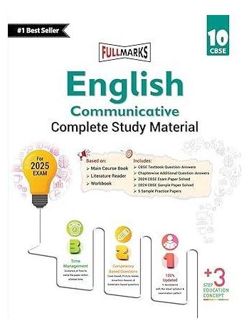 English Communicative Complete Study Material Class 10 CBSE -For 2025 Exam-