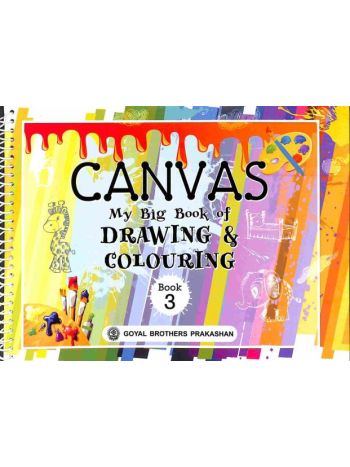 Canvas My Big Book Of Drawing - Colouring Book 3