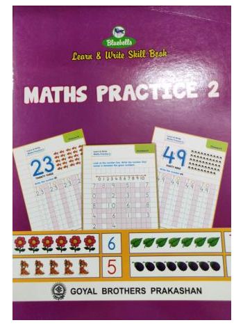 Bluebells Learn - Write Skill Book Maths Practice 2