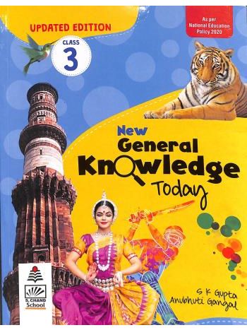 New General Knowledge Today Class 3 -Updated Edition- NEP 2020