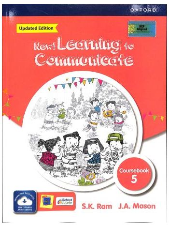 New Learning To Communicate Coursebook 5 2022 Edn NEP Aligned