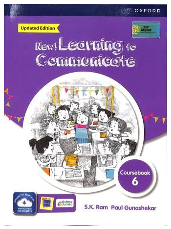 New Learning To Communicate Coursebook 6 2022 Edn NEP Aligned