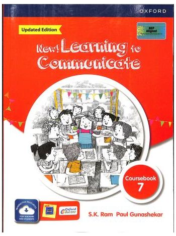 New Learning To Communicate Coursebook 7 2022 Edn NEP Aligned