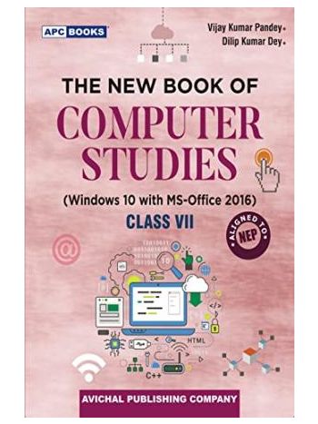 APC The New Book Of Computer Studies Class VII -Windows 10 With MS-Office 2016- NEP 2020