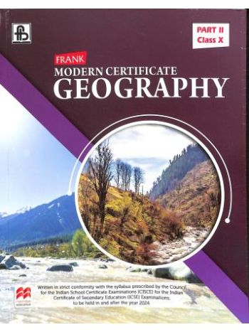 Frank Modern Certificate Geography Reader Class 10