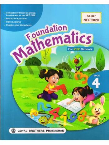 Foundation Mathematics ICSE Book 4 -NEP 2020-