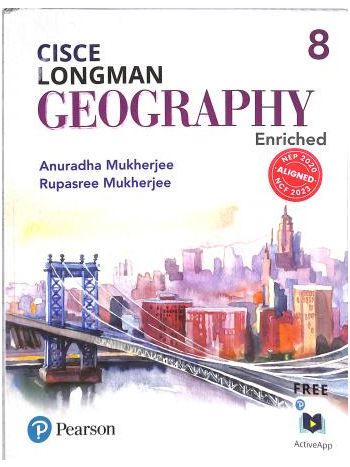 Longman Geography Enriched 8 CISCE NEP 2020  NCF 2025