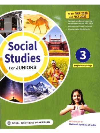 Social Studies For Juniors 3 -CBSE- NEP 2020
