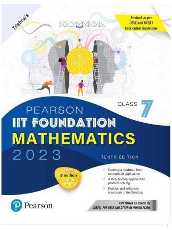 Pearson IIT Foundation Mathematics Class 7 2023