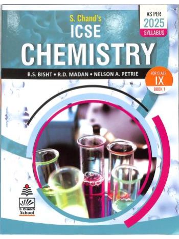 S- Chand-s ICSE Chemistry Book 1 Class 9 -2025 Syllabus-