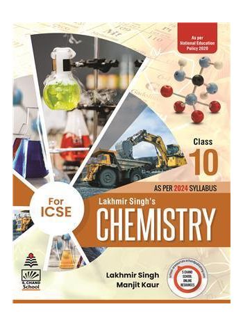 Lakhmir Singh---s Chemistry ICSE Class 10 -As Per 2024 Syllabus- NEP 2020