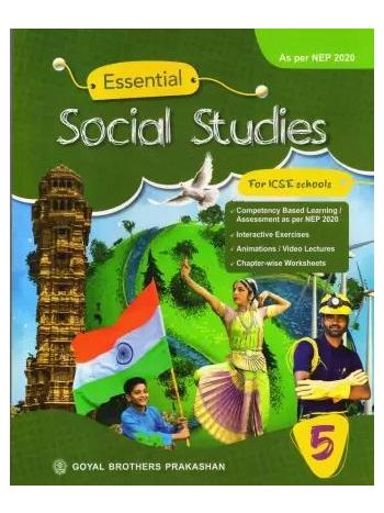 Essential Social Studies Book 5 -ICSE- NEP 2020