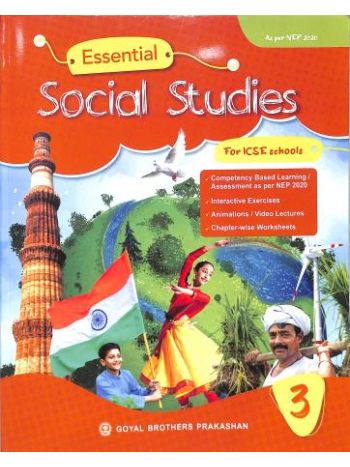 Essential Social Studies Book 3 -ICSE- NEP 2020