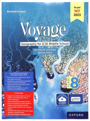 Voyage Geography For ICSE Middle School Class 8 New