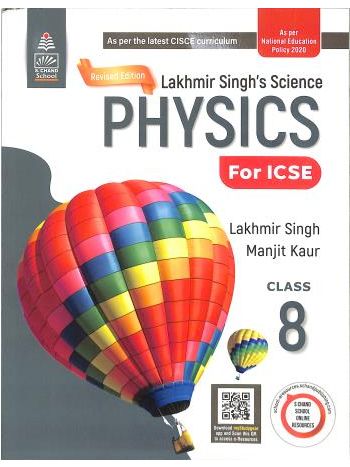 Lakhmir Singh-s Science Physics For ICSE Class 8 -NEP 2020-