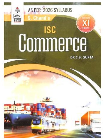 ISC Commerce Volume 1 Class 11 -As Per 2026 Syllabus-