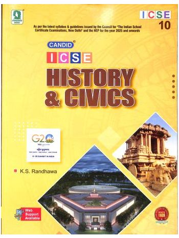 Candid ICSE History - Civics 10 -2025-