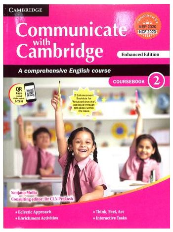 Communicate With Cambridge Coursebook 2 NEP 2020  NCF 2023