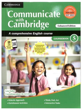 Communicate With Cambridge Coursebook 5 NEP 2020  NCF 2023