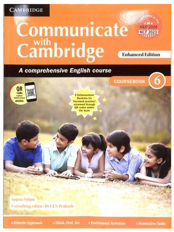 Communicate With Cambridge Coursebook 6 NEP 2020  NCF 2023