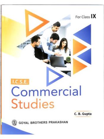 ICSE Commercial Studies For Class 9 -2026-