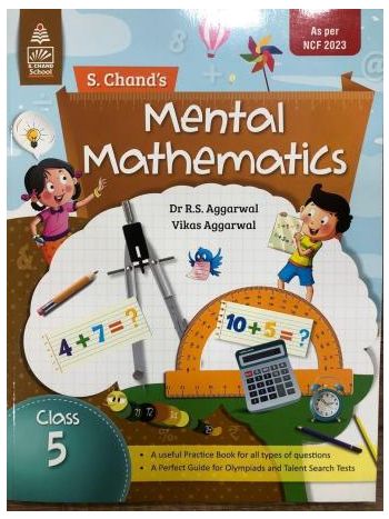 S Chand-s Mental Mathematics Class 5 -NCF 2023-